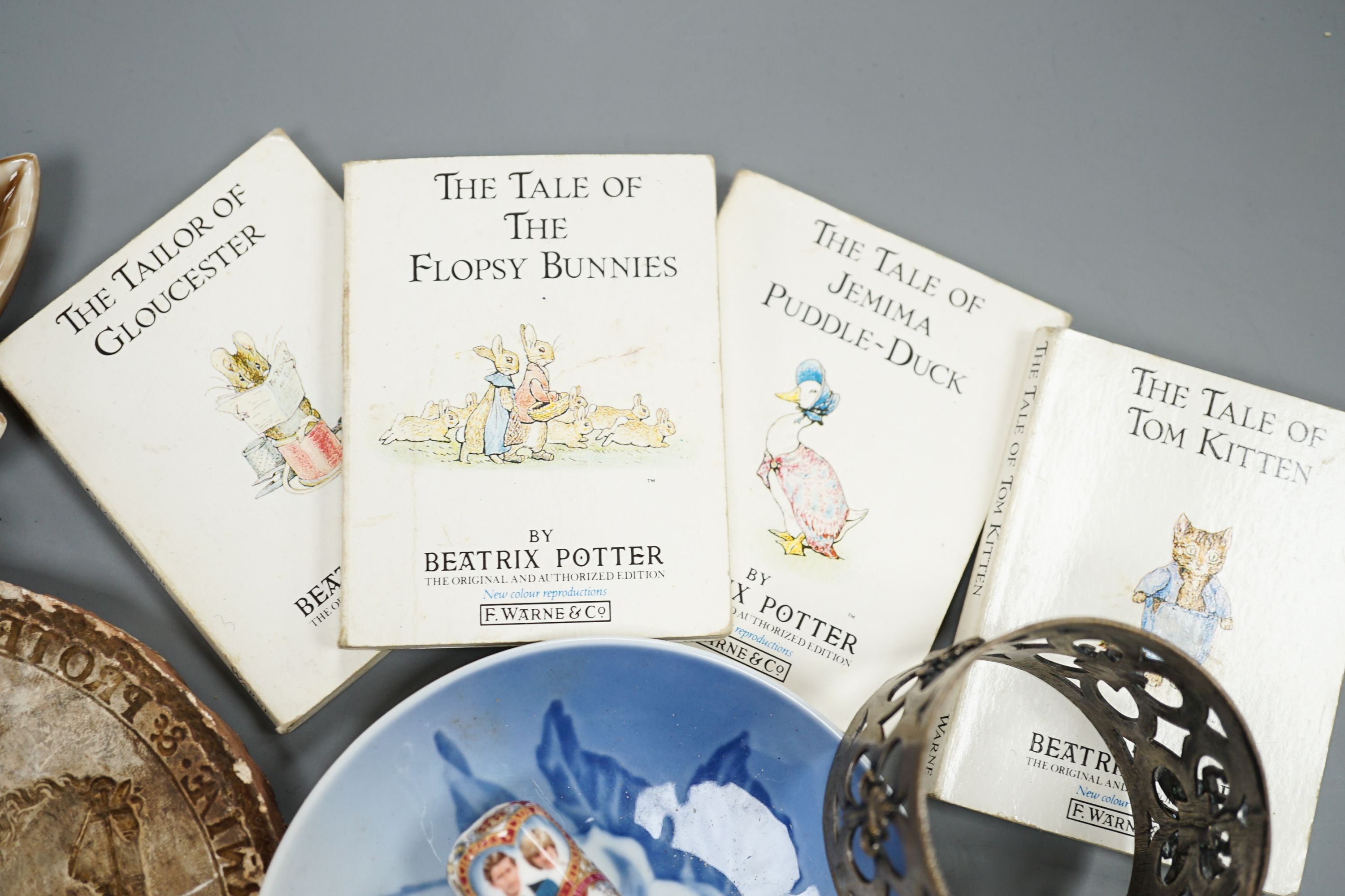 A 19th century valentine card, six pence pieces and mixed collectables